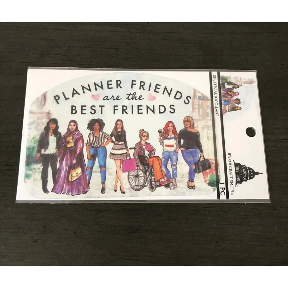 Capitol Designs Planners Tape Stickers Pencil Case